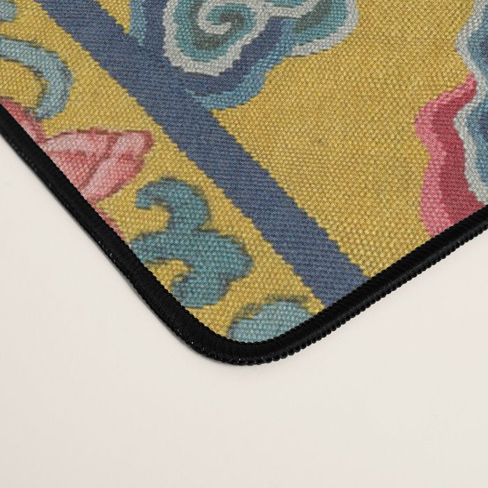 Chinese Dragon Wrapper for the Tapestry Scroll Mingling of Clear and Muddy Water at the Junction of the Jing and Wei Rivers  Desk Mat Gallery Image 4