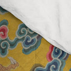 Chinese Dragon Wrapper for the Tapestry Scroll Mingling of Clear and Muddy Water at the Junction of the Jing and Wei Rivers  Comforter Gallery Image 4