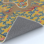 Chinese Dragon Wrapper for the Tapestry Scroll Mingling of Clear and Muddy Water at the Junction of the Jing and Wei Rivers  Rug Gallery Image 4