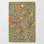 Chinese Dragon Wrapper for the Tapestry Scroll Mingling of Clear and Muddy Water at the Junction of the Jing and Wei Rivers  Cutting Board Gallery Image 1