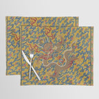Chinese Dragon Wrapper for the Tapestry Scroll Mingling of Clear and Muddy Water at the Junction of the Jing and Wei Rivers  Placemat Gallery Image 1
