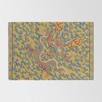 Chinese Dragon Wrapper for the Tapestry Scroll Mingling of Clear and Muddy Water at the Junction of the Jing and Wei Rivers  Rug Gallery Image 2