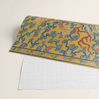 Chinese Dragon Wrapper for the Tapestry Scroll Mingling of Clear and Muddy Water at the Junction of the Jing and Wei Rivers  Wrapping Paper Gallery Image 2
