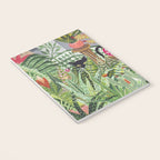 Black cat in the Garden Notebook Gallery Image 3