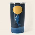 Kiss The Moon Travel Mug Gallery Image 1