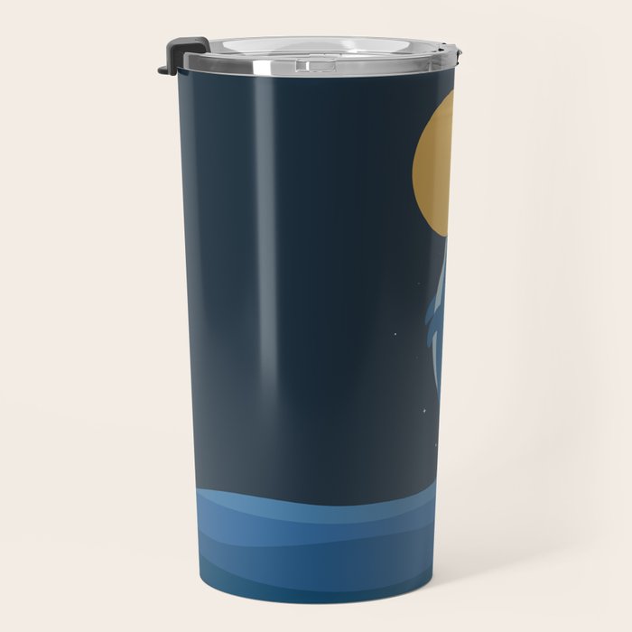 Kiss The Moon Travel Mug Gallery Image 3