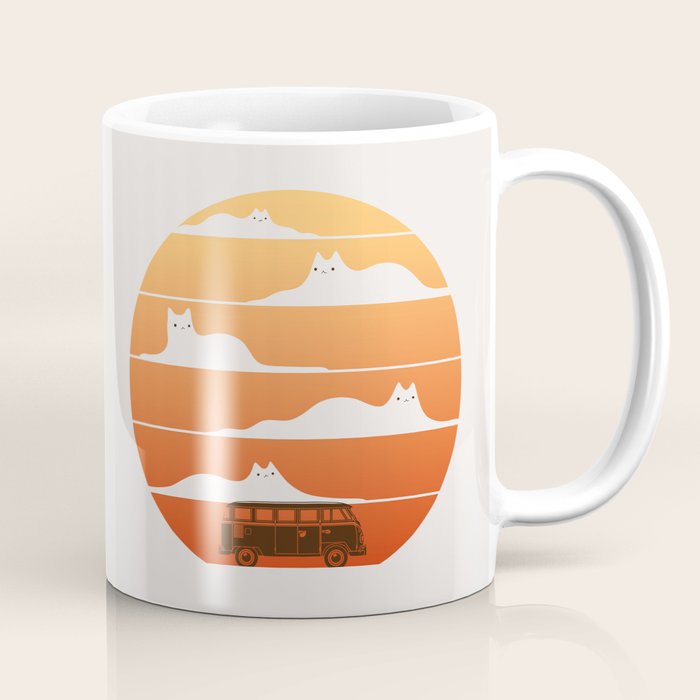 Cat Landscape 106 Coffee Mug Gallery Image 1
