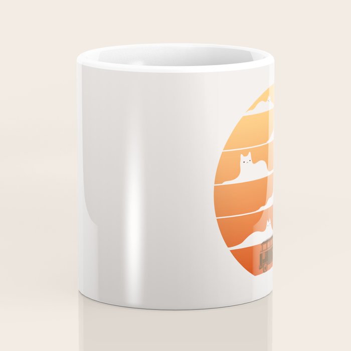 Cat Landscape 106 Coffee Mug Gallery Image 4