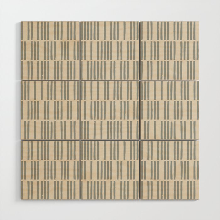Simple Pattern #1 Wood Wall Art Gallery Image 1