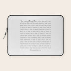For everything there is a season, Ecclesiastes 3:1-8 Laptop Sleeve Gallery Image 1