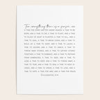 For everything there is a season, Ecclesiastes 3:1-8 Poster Gallery Image 4