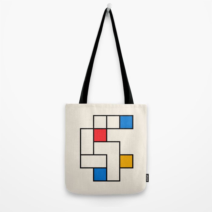 Bauhaus Blocks Tote Bag Gallery Image 2
