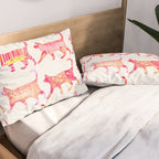 Cat Collection - Pink Palette Pillow Sham Gallery Image 2
