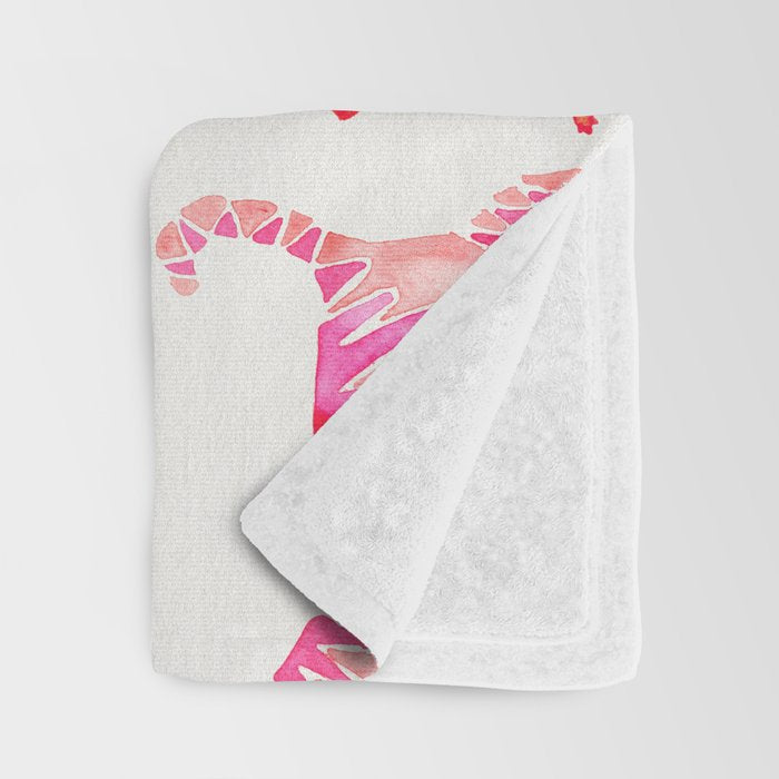 Cat Collection - Pink Palette Throw Blanket Gallery Image 3