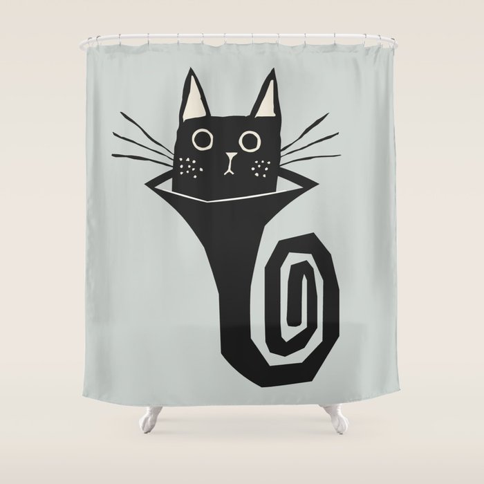 Vintage poster-Jazz festival-Jazz en nord -2013. Shower Curtain Gallery Image 1