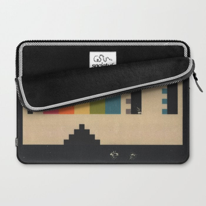 VHS Pixels Laptop Sleeve Gallery Image 2