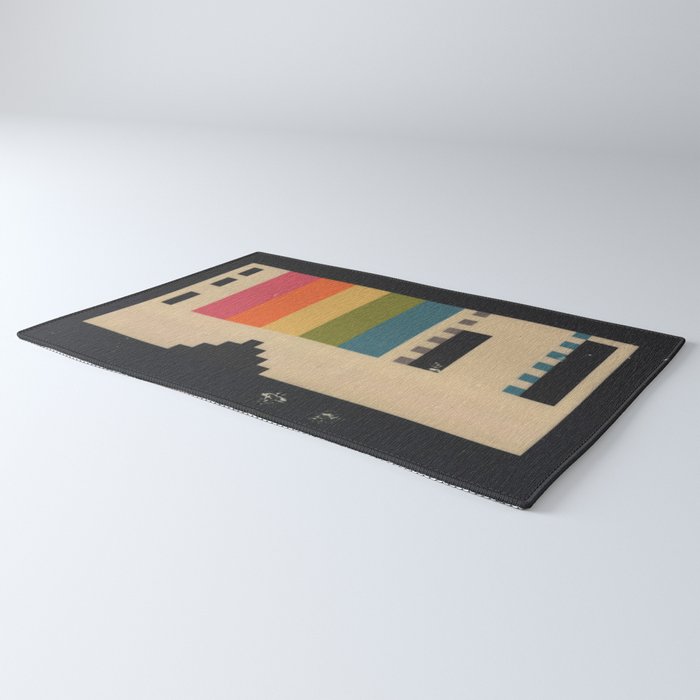 VHS Pixels Rug Gallery Image 3