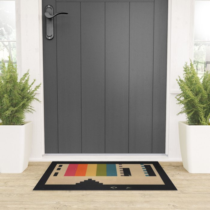 VHS Pixels Welcome Mat Gallery Image 3