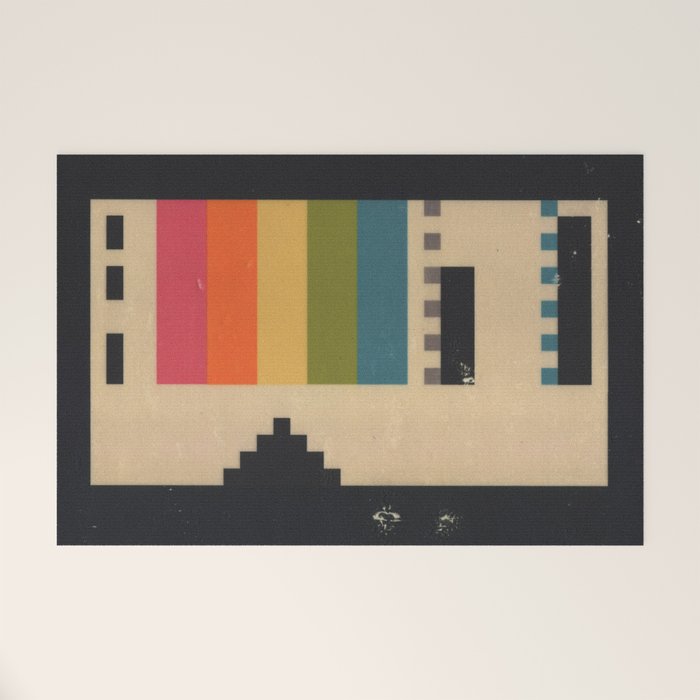 VHS Pixels Welcome Mat Gallery Image 1