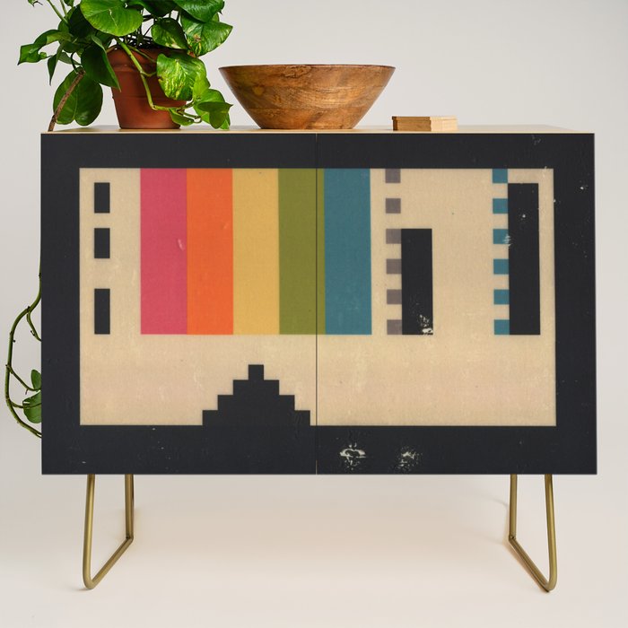 VHS Pixels Credenza Gallery Image 1