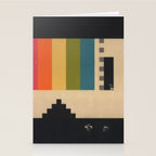 VHS Pixels Stationery Card Gallery Image 2