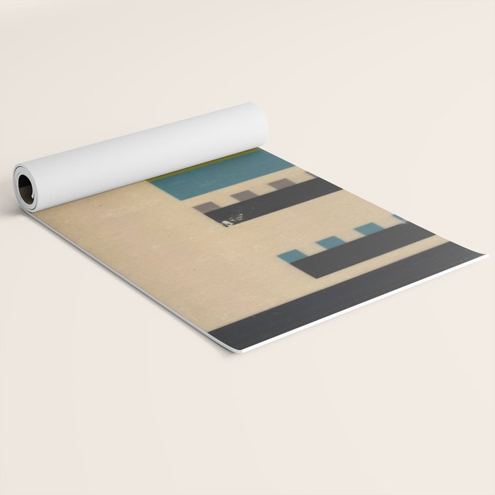 VHS Pixels Yoga Mat Gallery Image 2