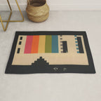 VHS Pixels Rug Gallery Image 1