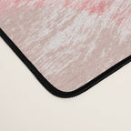 pink peach in terracotta abstract Desk Mat Gallery Image 4
