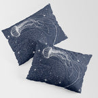 starry jellyfish Pillow Sham Gallery Image 3
