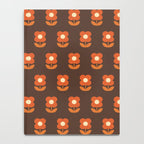 70s Flower Pattern #1 Notebook Gallery Image 4