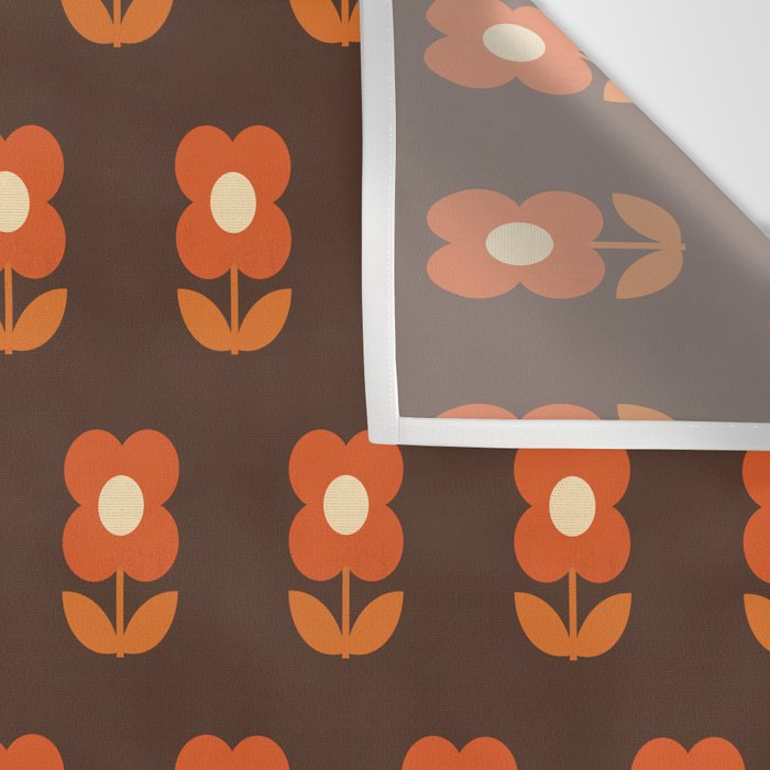 70s Flower Pattern #1 Wall Tapestry Gallery Image 3