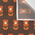70s Flower Pattern #1 Wall Tapestry Gallery Image 3