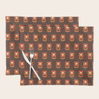 70s Flower Pattern #1 Placemat Gallery Image 1
