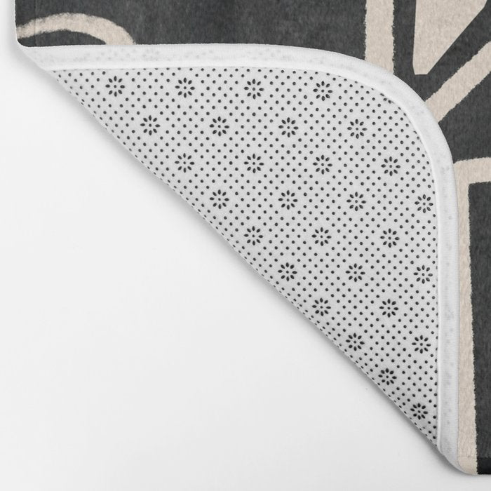 Modern Abstract Minimal Shapes 39 Bath Mat Gallery Image 2