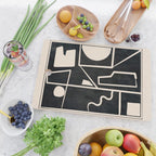Modern Abstract Minimal Shapes 39 Cutting Board Gallery Image 2