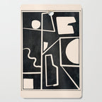 Modern Abstract Minimal Shapes 39 Cutting Board Gallery Image 1