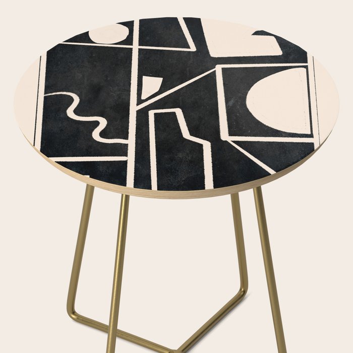 Modern Abstract Minimal Shapes 39 Side Table Gallery Image 2
