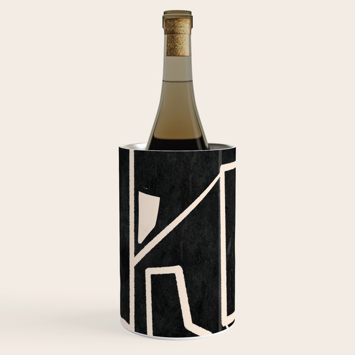 Modern Abstract Minimal Shapes 39 Wine Chiller Gallery Image 1