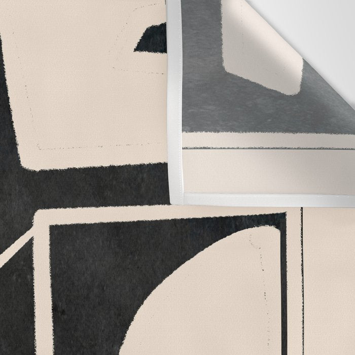 Modern Abstract Minimal Shapes 39 Wall Tapestry Gallery Image 3