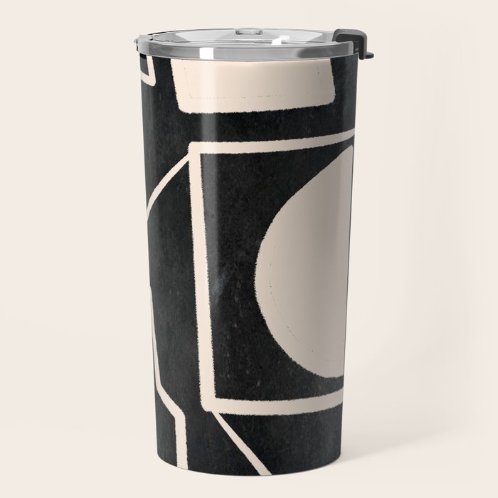Modern Abstract Minimal Shapes 39 Travel Mug Gallery Image 2