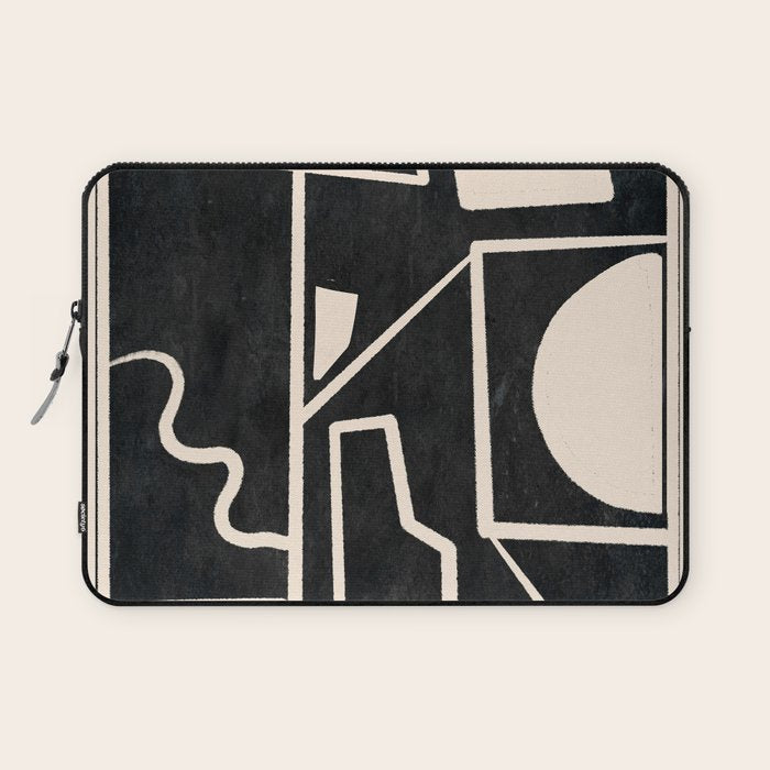Modern Abstract Minimal Shapes 39 Laptop Sleeve Gallery Image 1