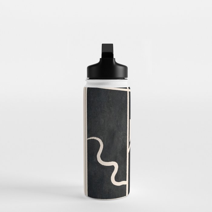 Modern Abstract Minimal Shapes 39 Water Bottle Gallery Image 3