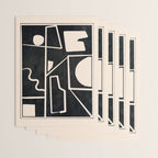 Modern Abstract Minimal Shapes 39 Wrapping Paper Gallery Image 3