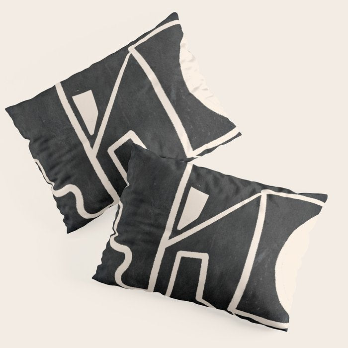 Modern Abstract Minimal Shapes 39 Pillow Sham Gallery Image 1