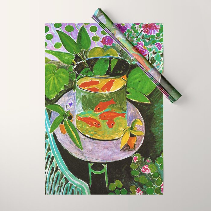 Henri Matisse Goldfish Wrapping Paper Gallery Image 1