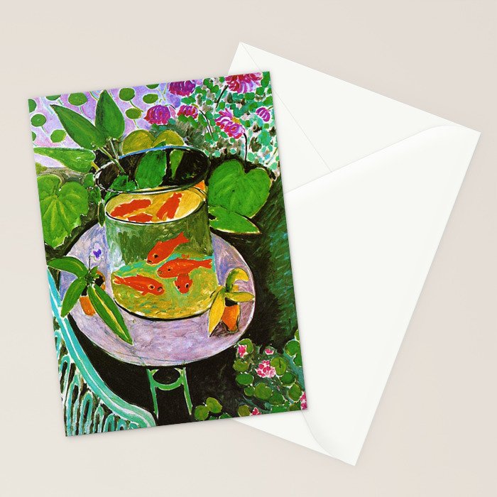 Henri Matisse Goldfish Stationery Card Gallery Image 2