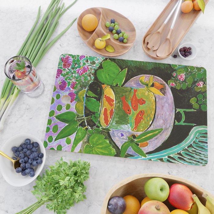 Henri Matisse Goldfish Cutting Board Gallery Image 2