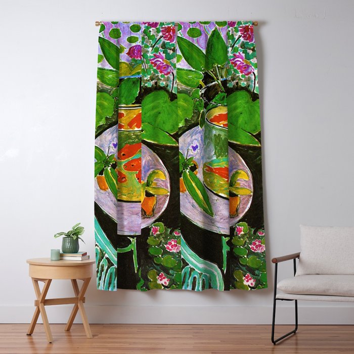 Henri Matisse Goldfish Window Curtain Gallery Image 1