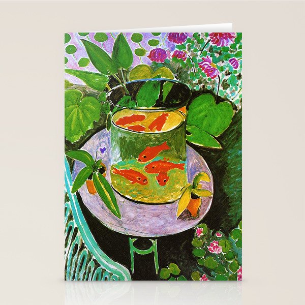 Henri Matisse Goldfish Stationery Card Gallery Image 2
