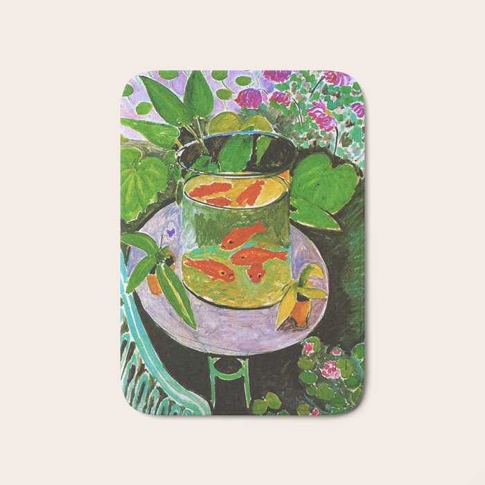 Henri Matisse Goldfish Bath Mat Gallery Image 1